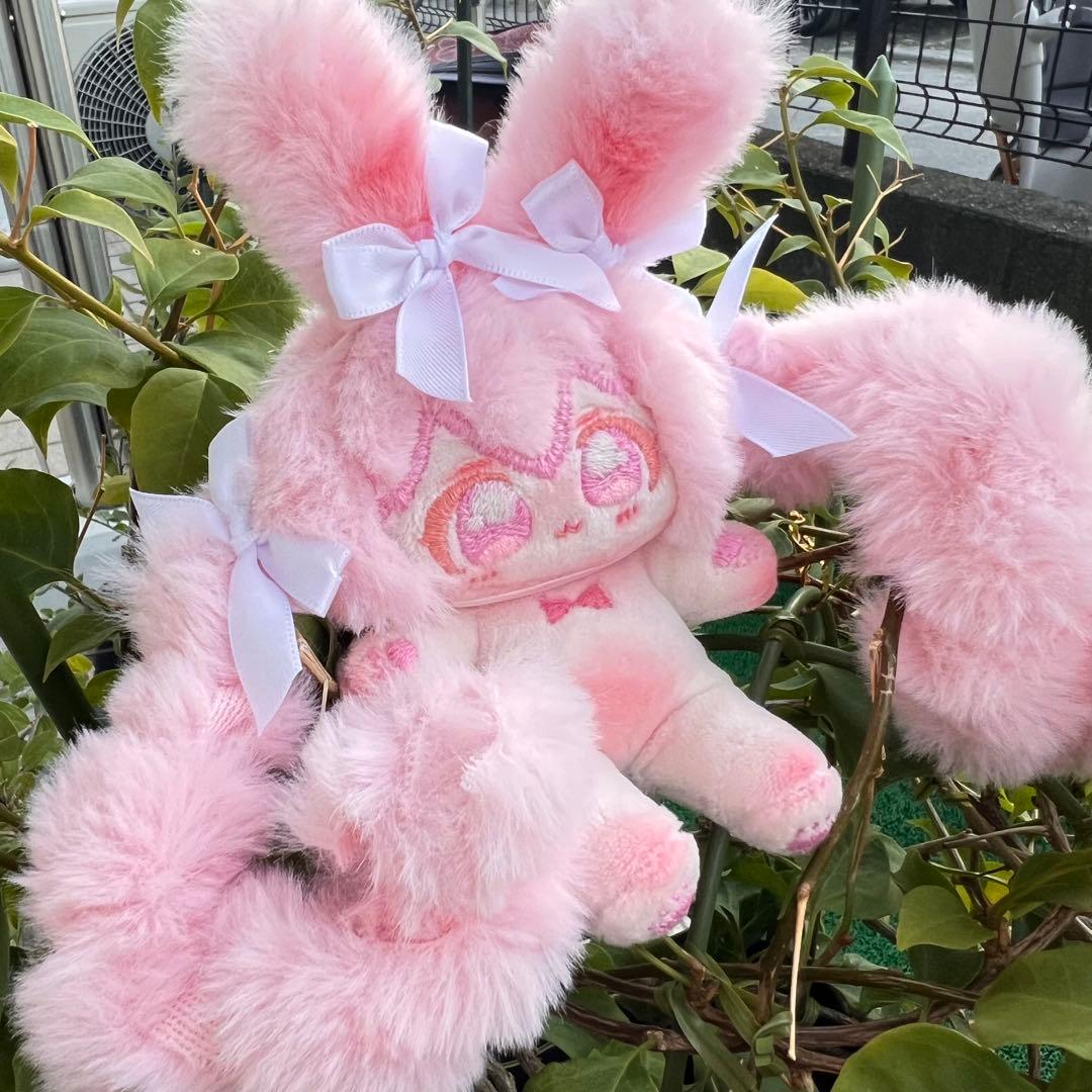 H*o様 自作ぬい ぽわうさちゃん 無属性ぬいぐるみ