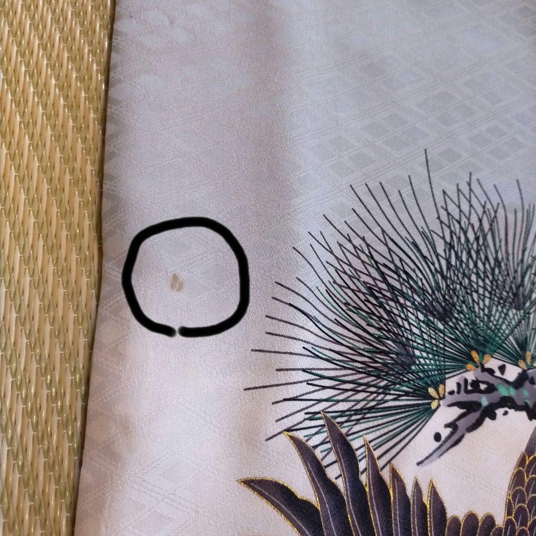 黒地に鷹の柄　七五三５歳男の子着物セット