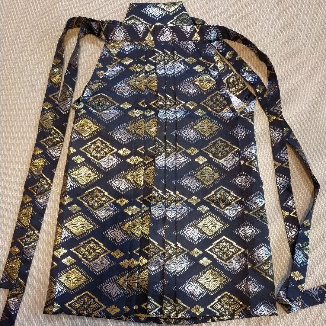 黒地に鷹の柄　七五三５歳男の子着物セット