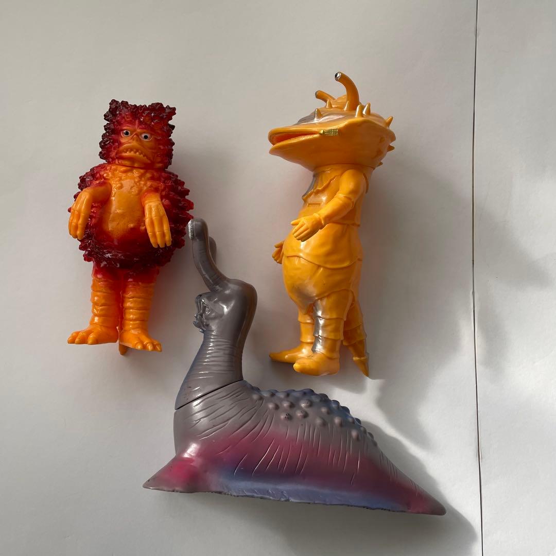 ウルトラQ福袋】ブルマァク魂 派生キット ガシャポン ソフビ 指人形 紙物