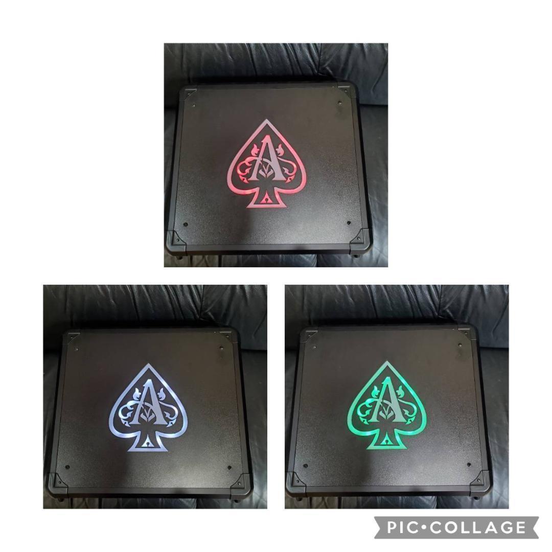 アルマンド ディスプレイ LED アタッシュ ケース シャンパン ライト