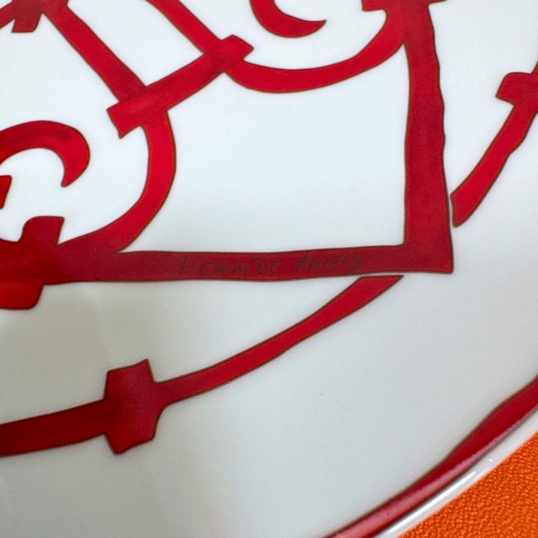 【未使用】HERMES ディナープレート〈ガダルキヴィール〉箱付【エルメス】