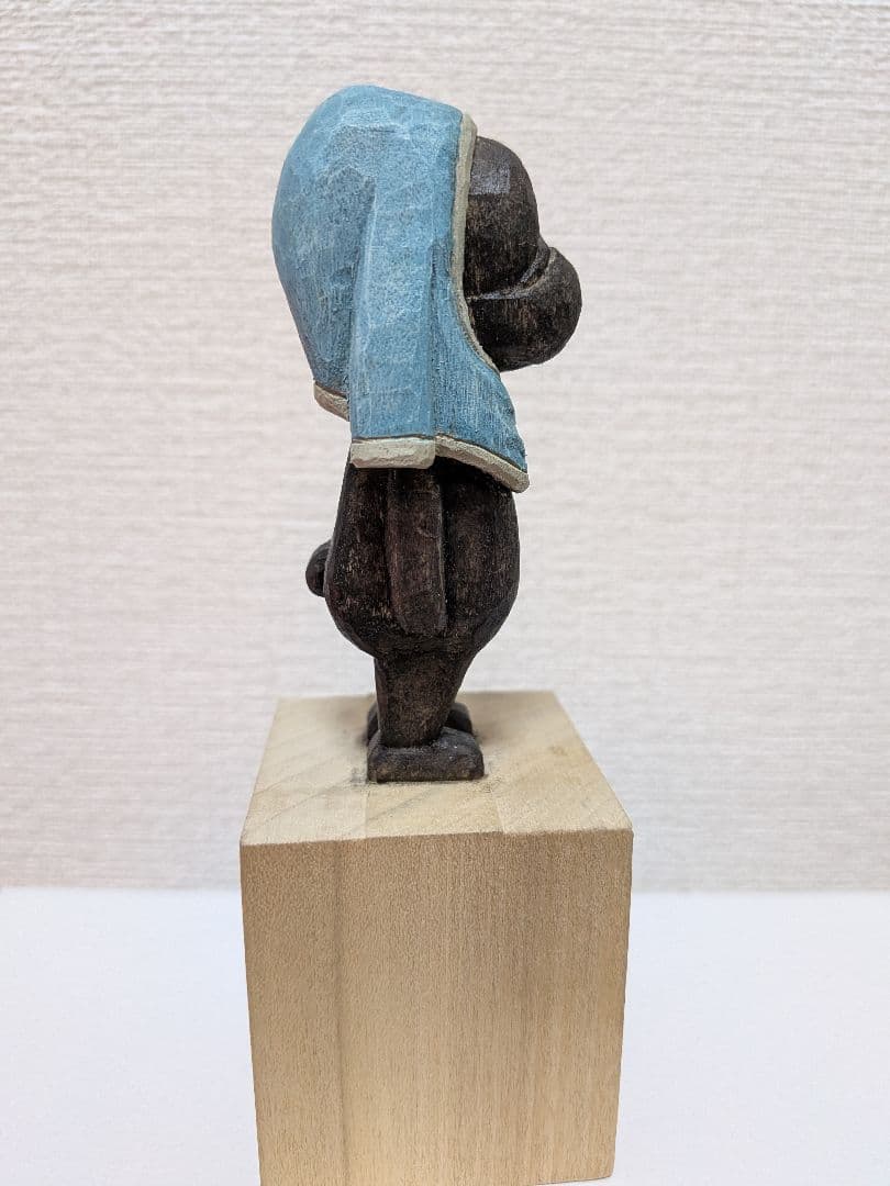 置き物木彫り人形　フレンチブル　最終値下げ