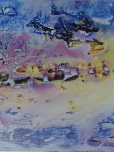 崔和傳、AGUR 7、希少な額装用画集より、美品、新品額装付