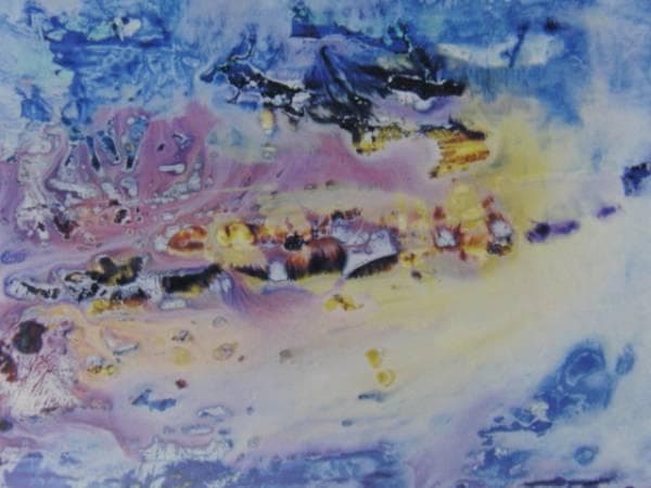 崔和傳、AGUR 7、希少な額装用画集より、美品、新品額装付