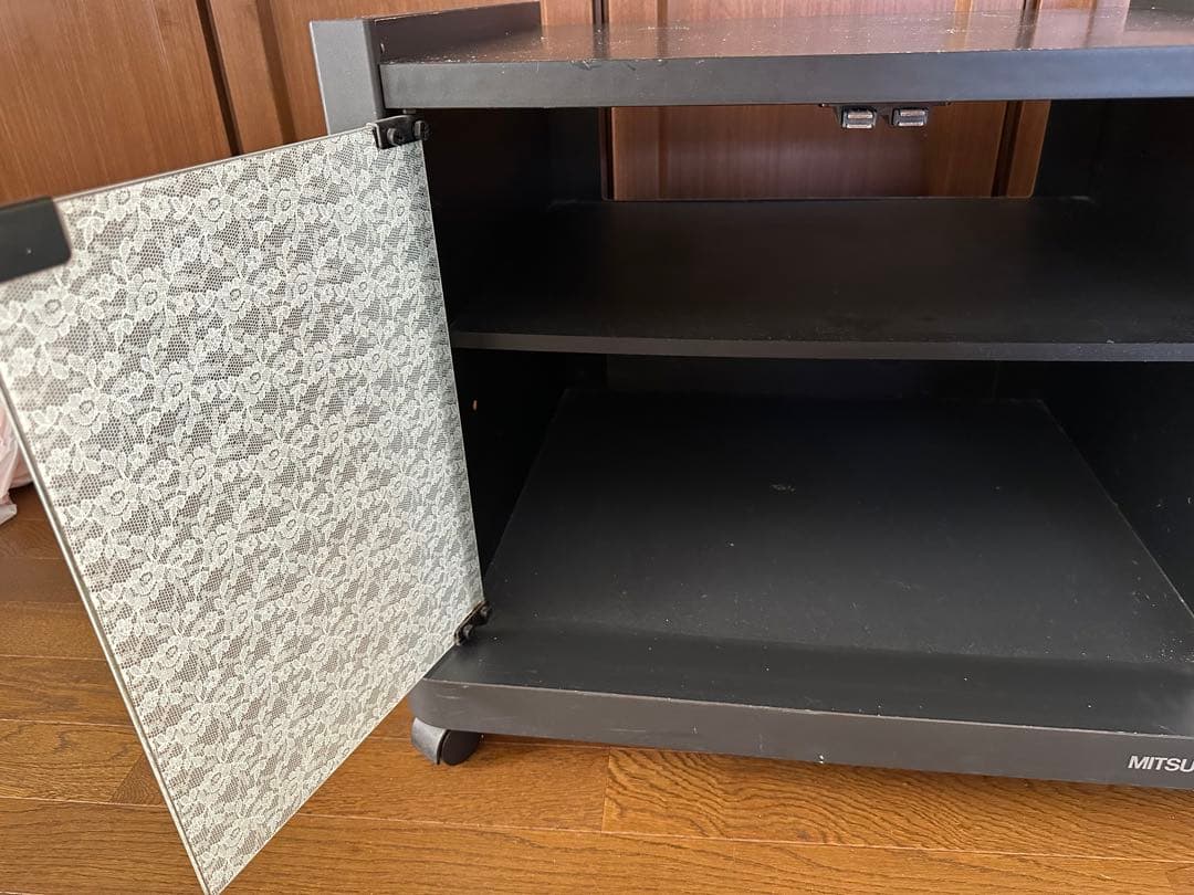 テレビボード　サイドボード　可動式　MITSUBISHI