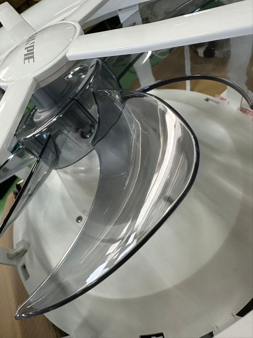 F002シーリングファン ファン付小型扇風機サーキュレーターリモコンLED電球灯