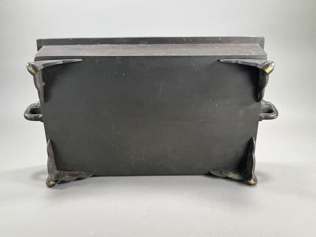 銅水盤 いけばな 池坊 古流 小原流 銅製華道具 重さ6.3kg 水漏れ