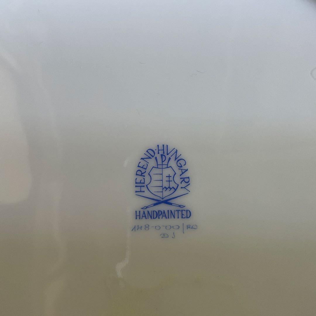 ヘレンド ロスチャイルドバード ボウルプレート 24.5cm