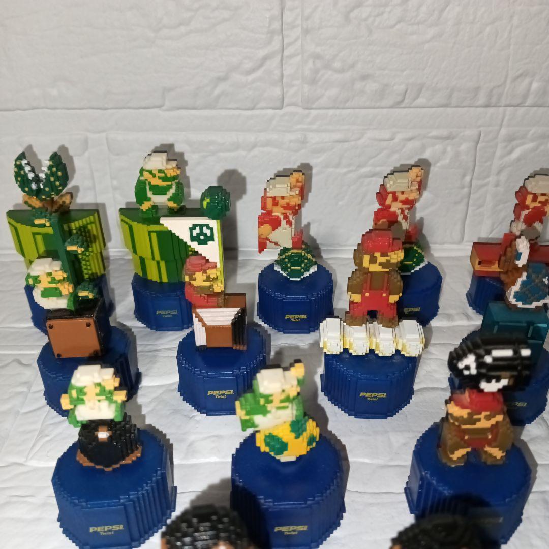 マリオ ボトルキャップ（ペプシ）□28個セット - メルカリ