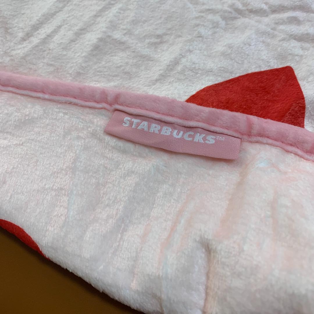 STARBUCKS LOVE PINKY CUSHION BLANKET - メルカリ