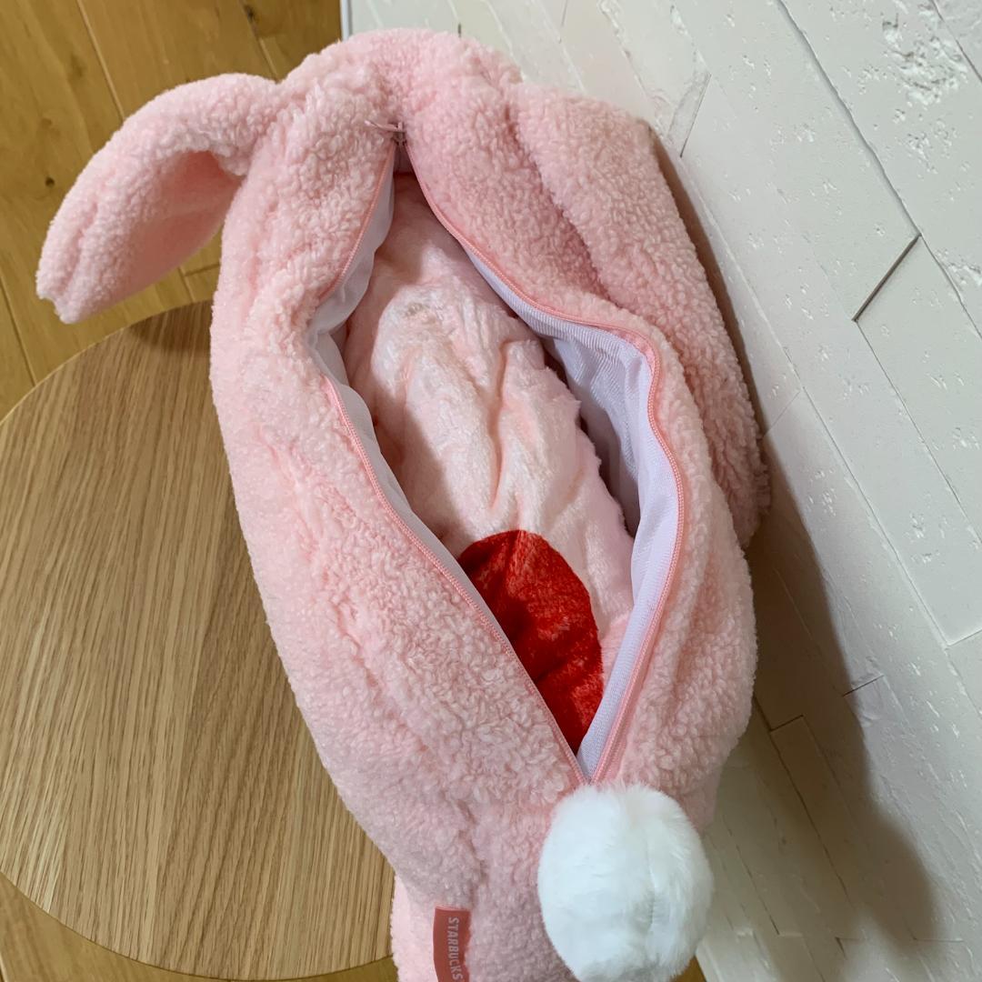 STARBUCKS LOVE PINKY CUSHION BLANKET - メルカリ