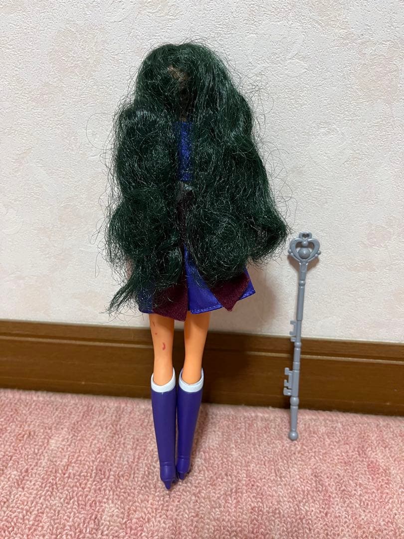 着せ替え付き　セーラームーン　セーラープルート　ドール　当時