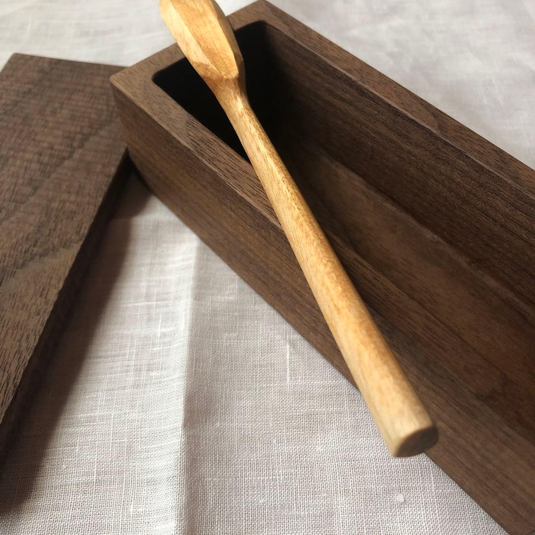 富井貴志作バターケース　バターナイフつき