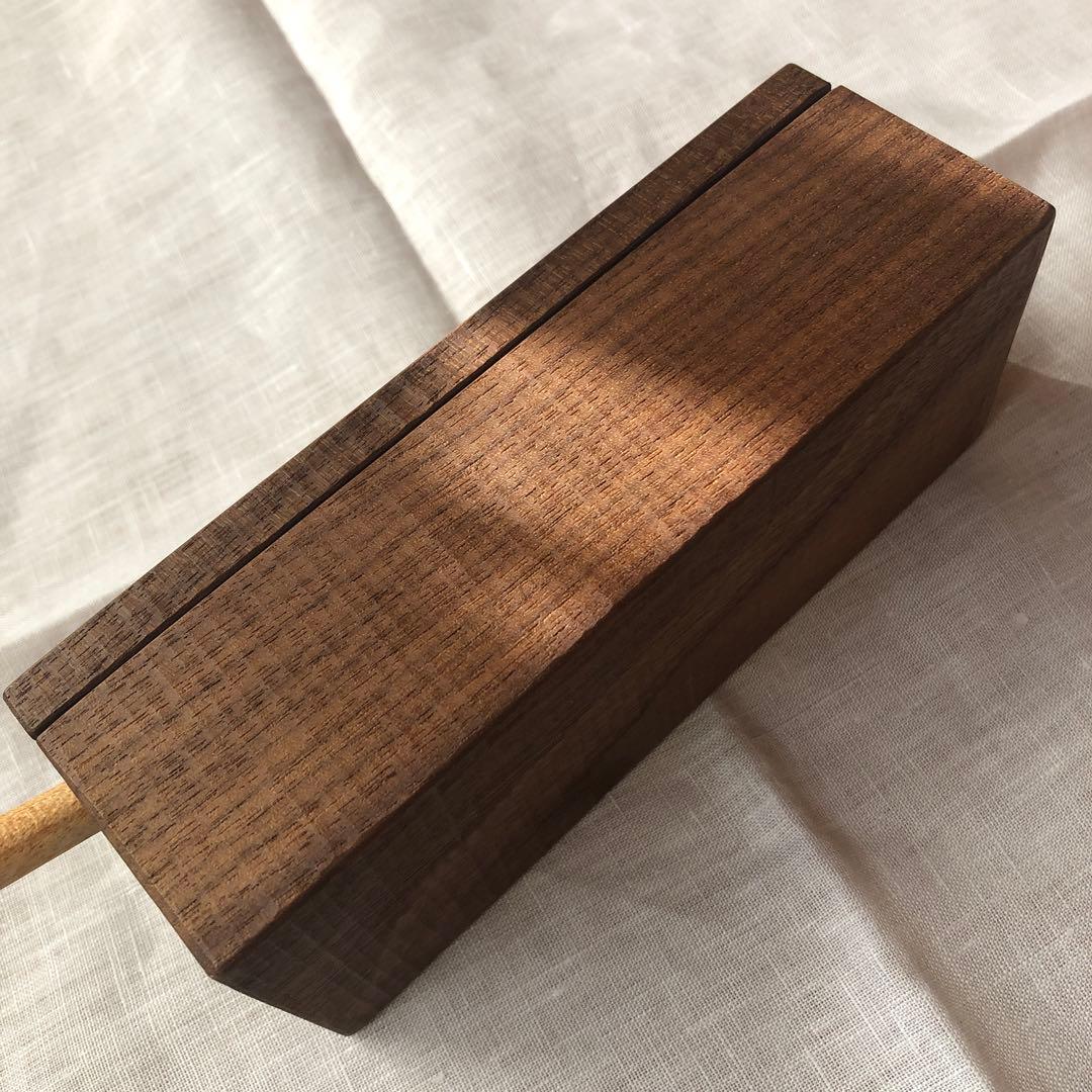 富井貴志作バターケース　バターナイフつき