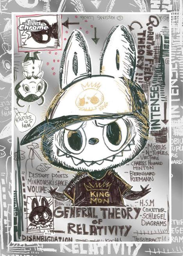 topps chrome labubu ラブブ トレカ 新品未開封2BOX - メルカリ