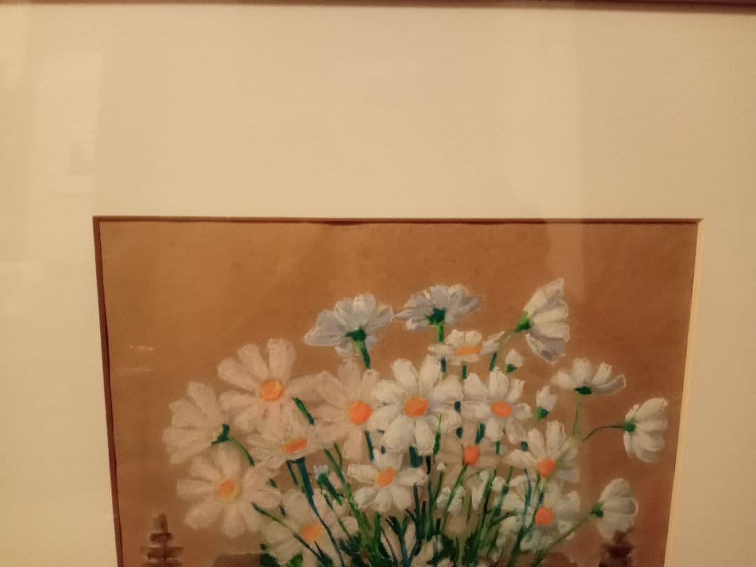 田中秀頴　秋桜子　パステル画