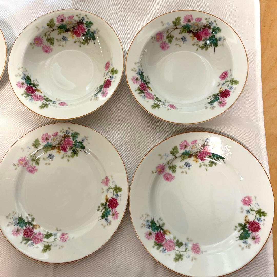 オールドノリタケ　小皿セット