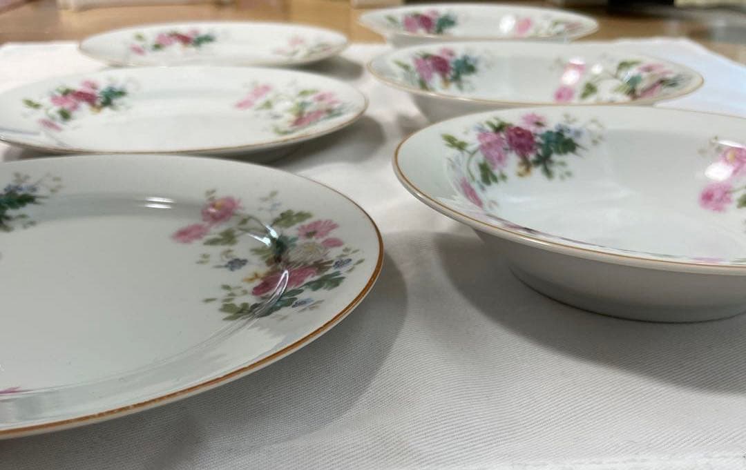 オールドノリタケ　小皿セット