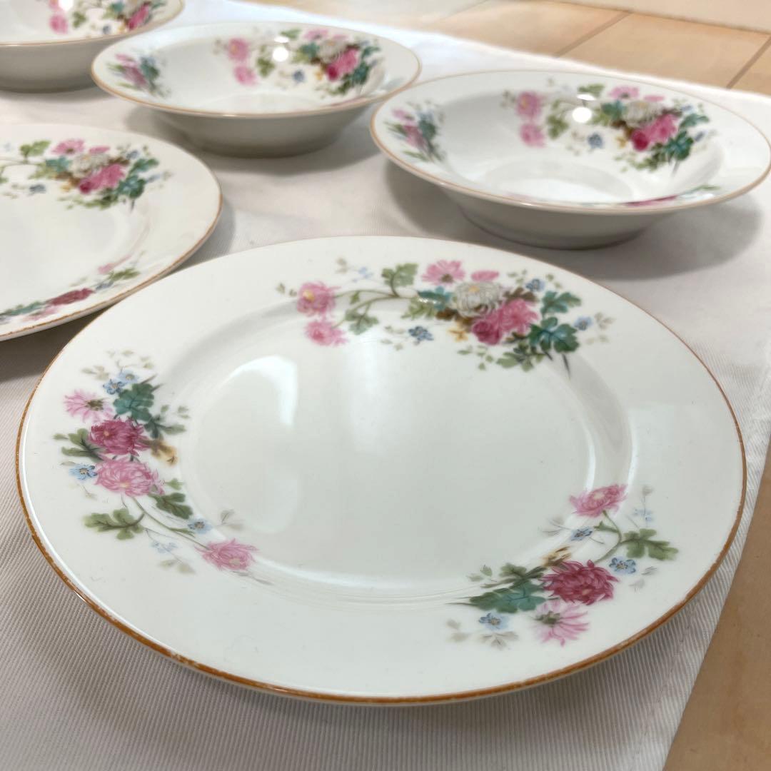 オールドノリタケ　小皿セット