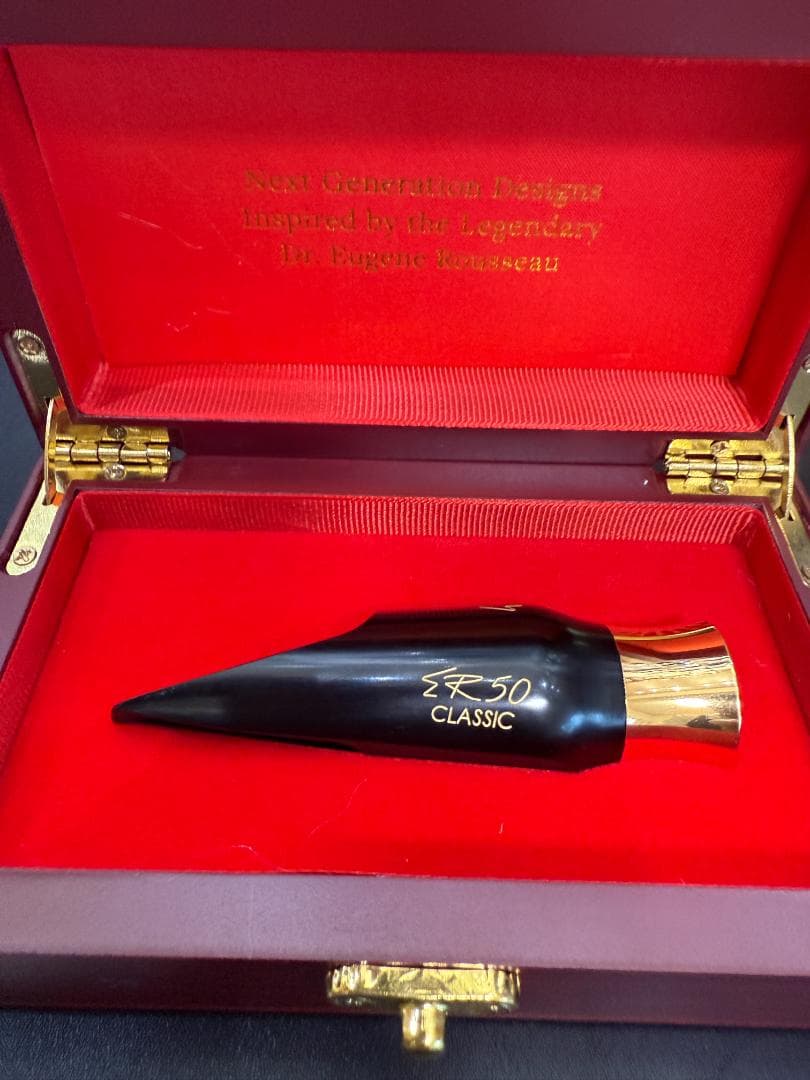 管楽器・吹奏楽器 E. Rousseau ER50 CLASSIC The Rousseau ER50 Classic Alto Saxophone Mouthpiece | Rousseau