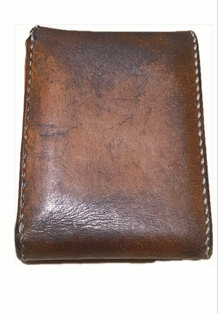 レザー 財布 スタッズ　ヴィンテージ　ウォレット　カスタム