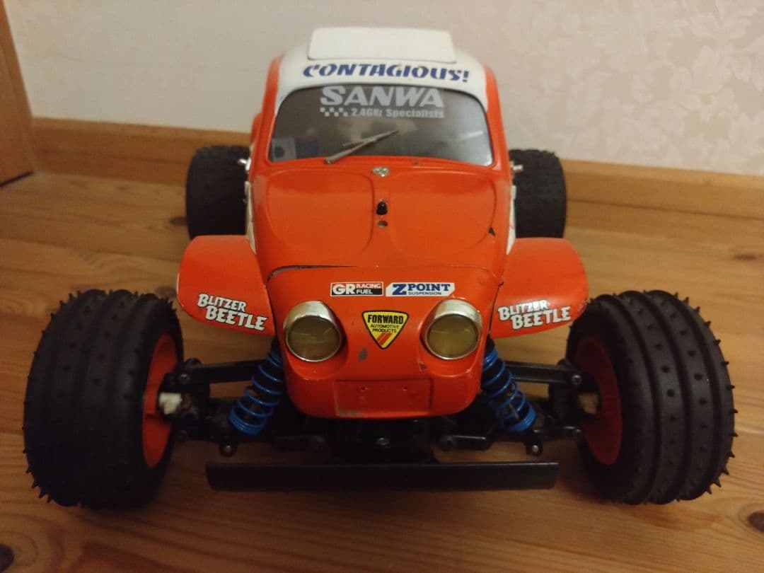タミヤ ブリッツァービートル ラジコン サーボ モーター オプション付
