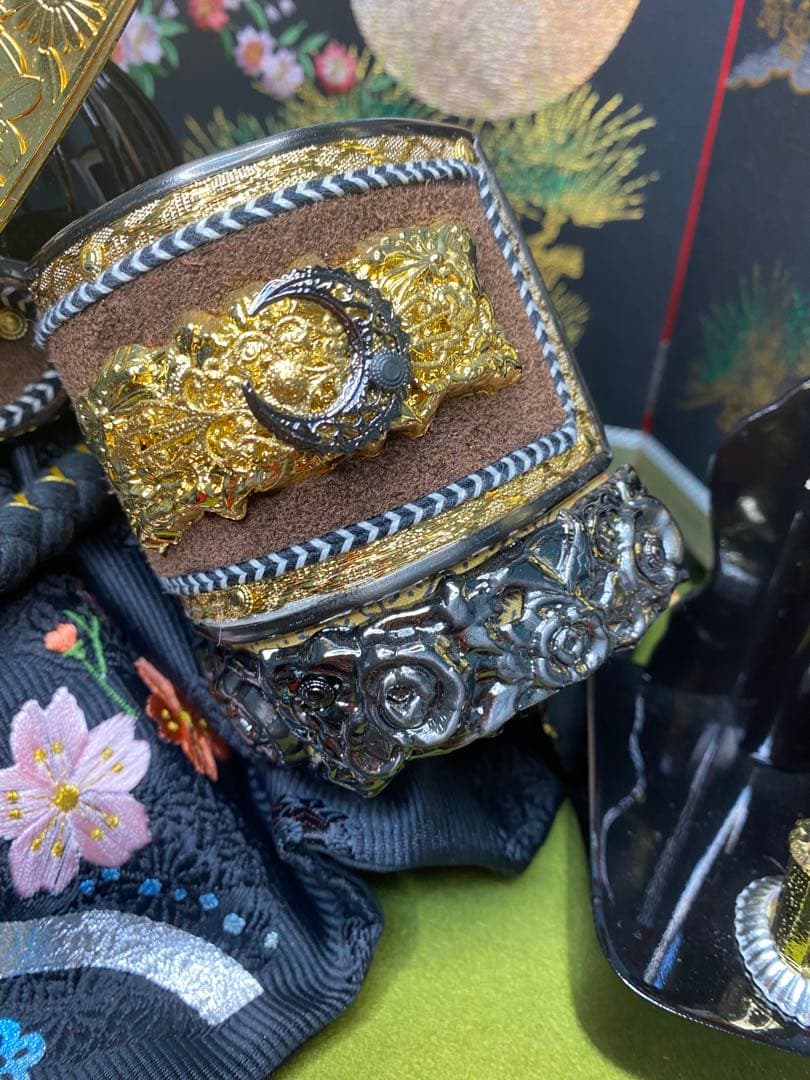 五月人形　東京都知事指定　伝統工芸品　兜飾り収納セット　伝統工芸士　龍玉　作