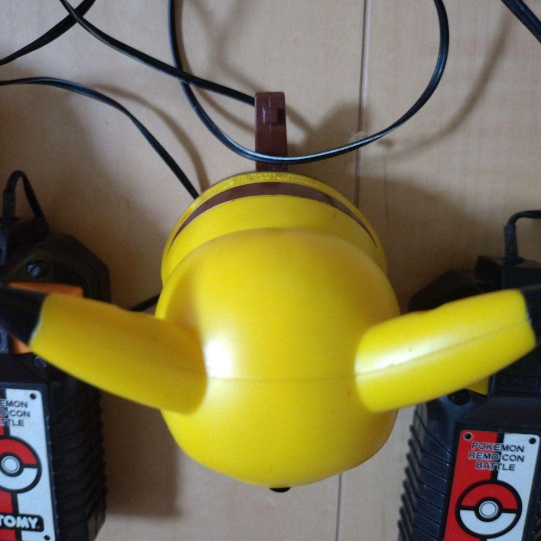 トミー ポケモンリモコンバトル ☆ ピカチュウ ライチュウ 当時物