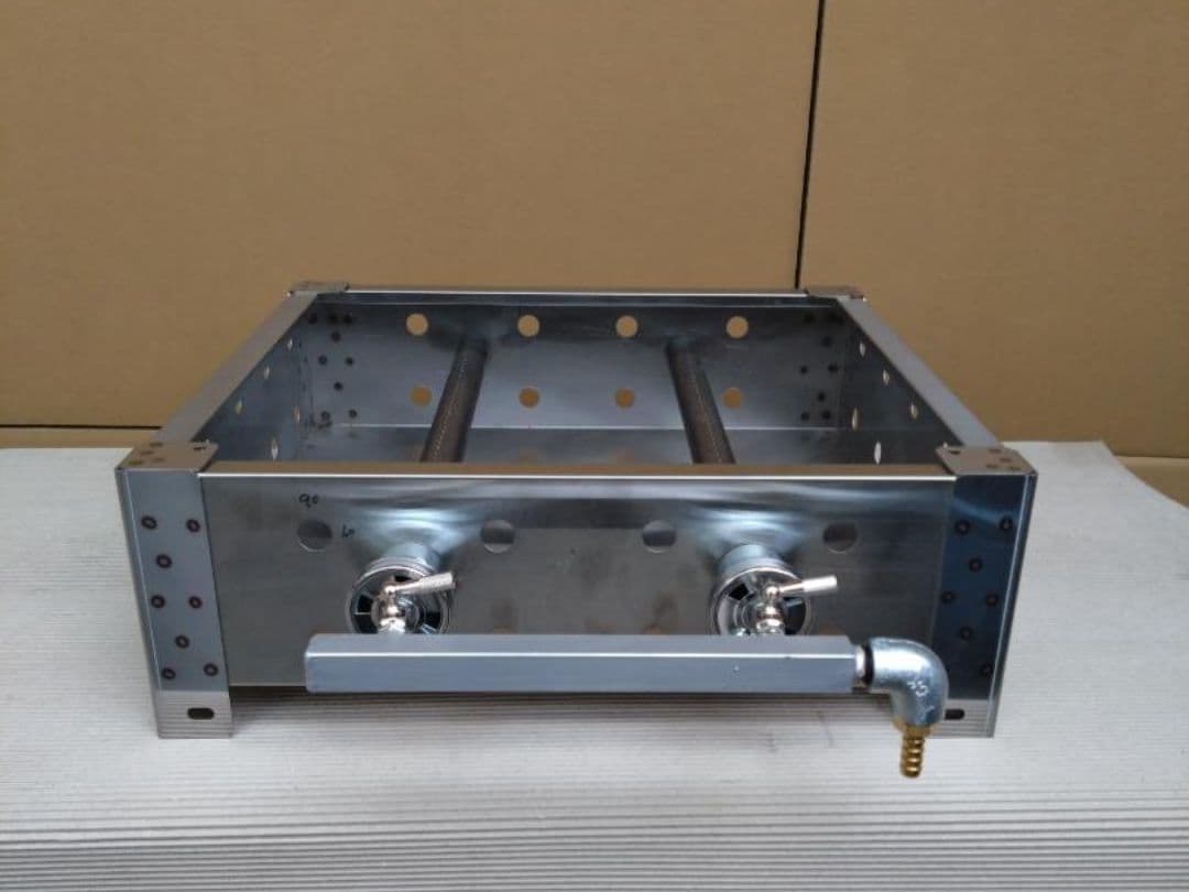 幅４５cm 新品 鉄板焼 グリラー 業務用 縁日 盆踊り LP ガステーブル