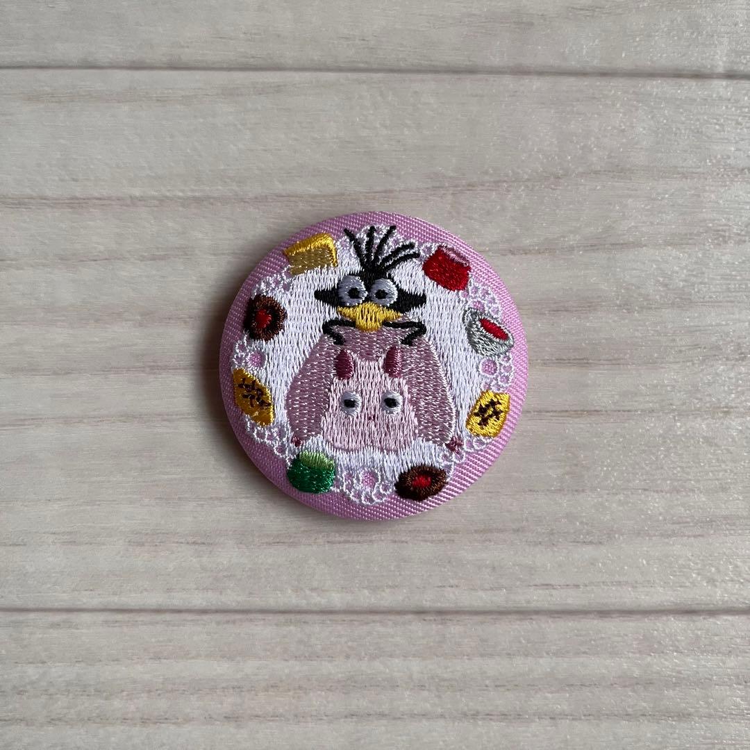 ジブリ 刺繍缶バッチ 千と千尋の神隠し 坊ねずみ - メルカリ