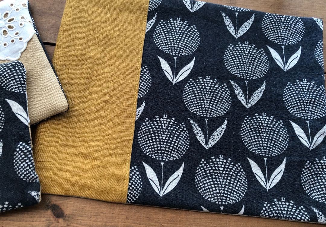 55.お茶マット〜3枚セット　北欧