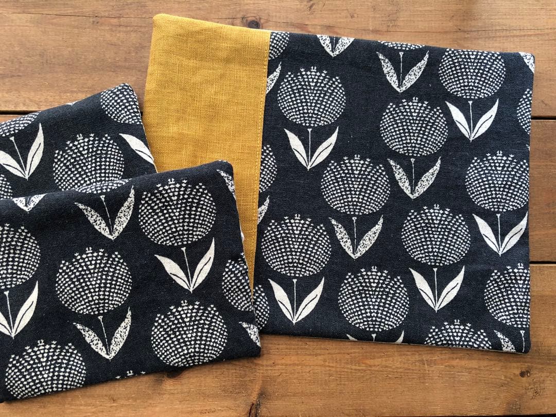 55.お茶マット〜3枚セット　北欧