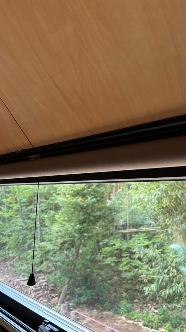 【新品未使用】タチカワブラインド　ロールスクリーン　ラルクシールド　グレージュ