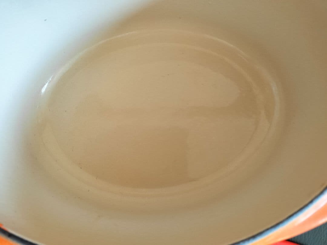 Le Creuset 両手鍋 オレンジ　25センチ