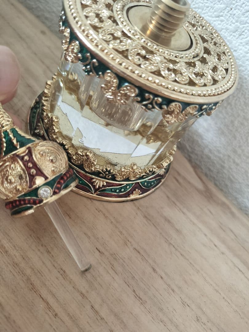 姫系ロココ☆海外購入フレグランス　アロマ　エッセンス香水ボトル