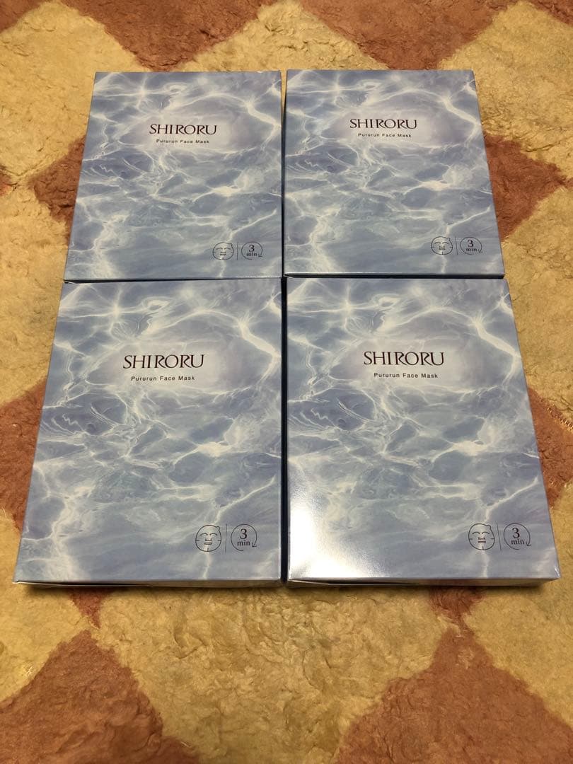 SHIRORU フェイスマスク 8枚入り