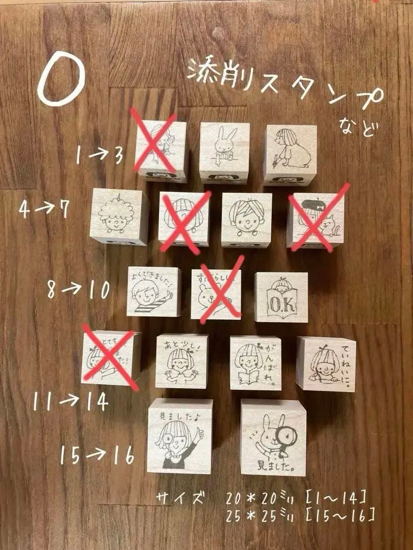 BOUSスタンプＯ［添削スタンプetc］