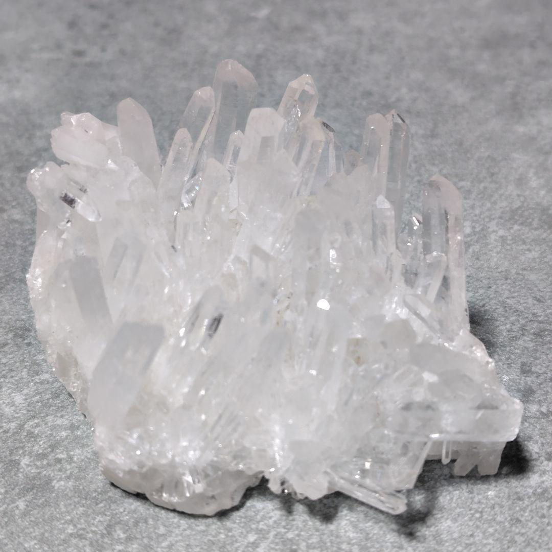 クリアクォーツ クラスター 天然石 置物 浄化 - メルカリ