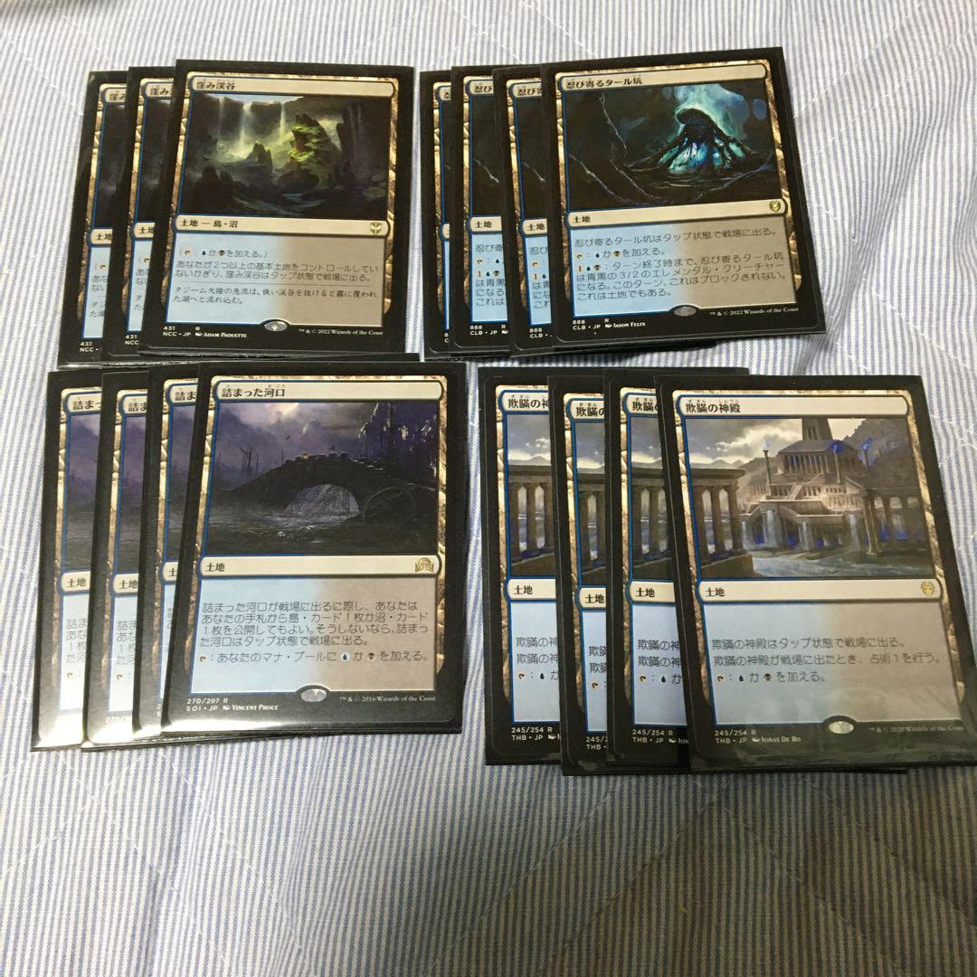 mtg マジックザギャザリング　黒・水　デッキ