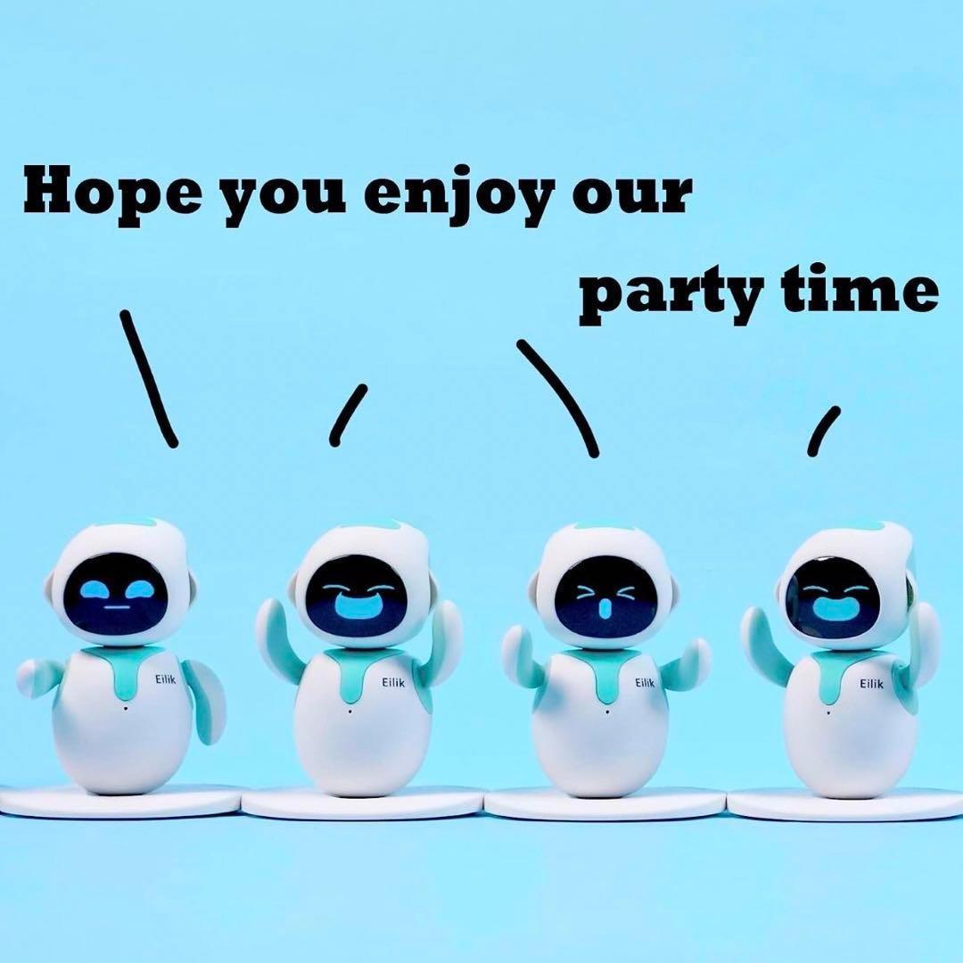 ☆8 Eilik アイリック デスクトップコンパニオンロボット - メルカリ