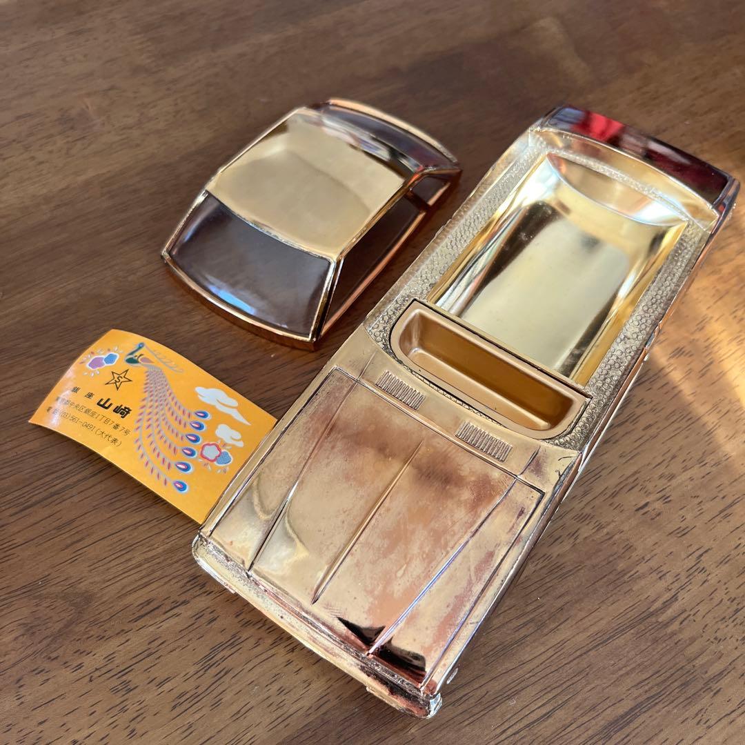 ゴールドクラシックカーオルゴール