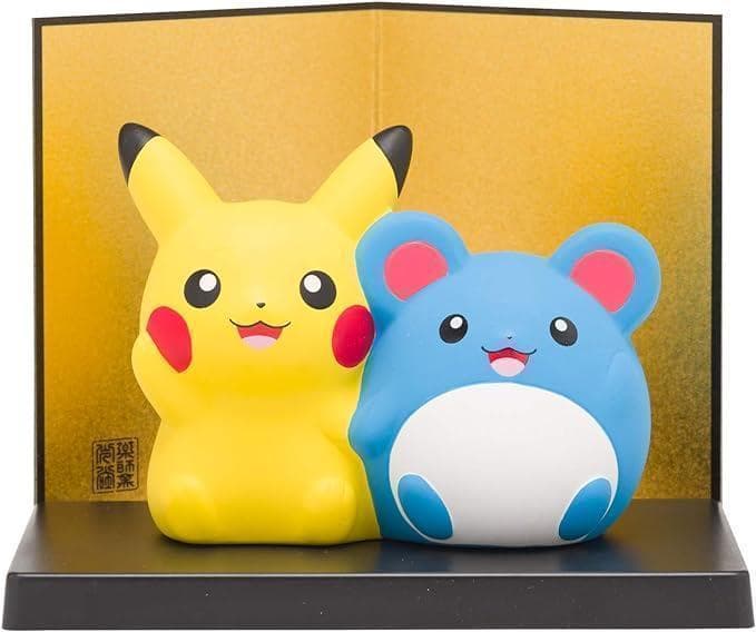ポケモンセンターオリジナル 陶飾り ピカチュウとマリル ポケモン