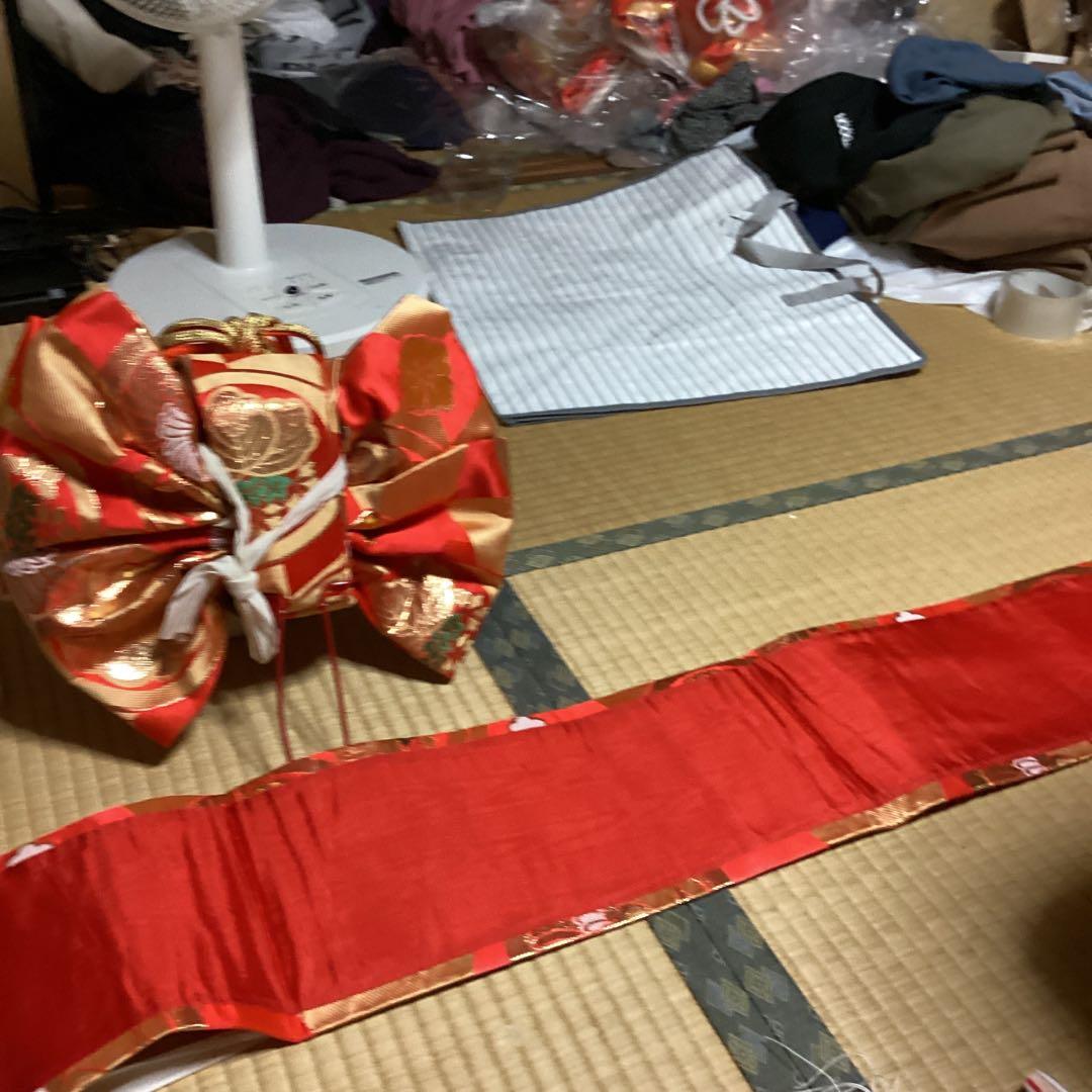 七五三7歳用　フルセット　帯幅18センチ　草履21センチ