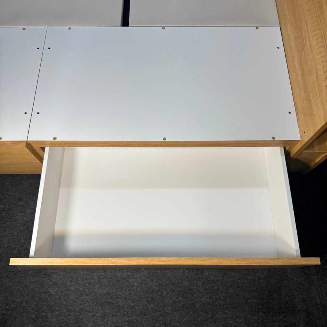 引取限定価格 ニトリ ベッドフレーム ダブル コンセント 収納付き d4741