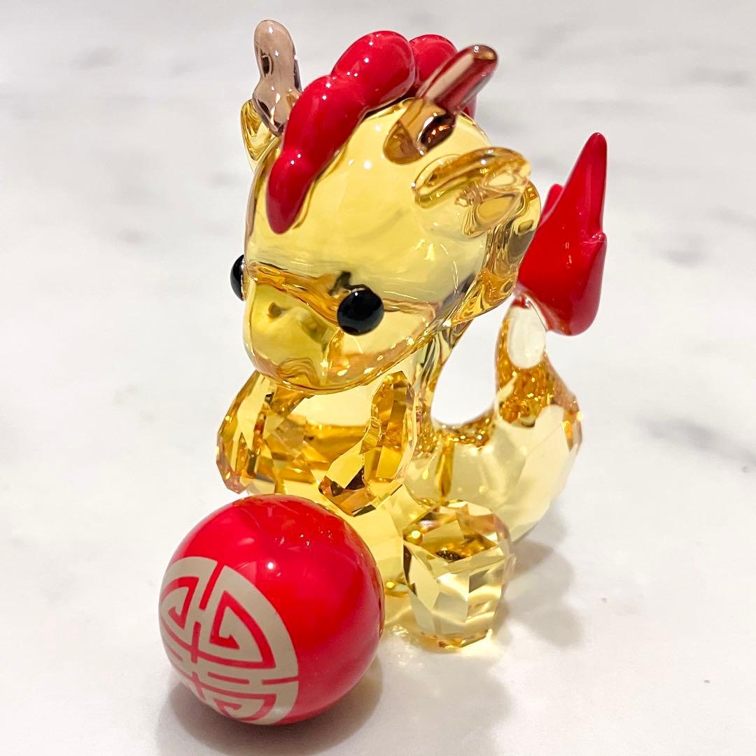 限定品 スワロフスキー アジアンシンボル 十二支 辰年 辰 竜 龍