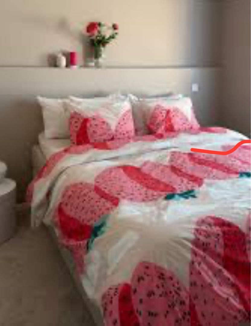 マリメッコ　Kスーパー限定　マンシッカヴォレット　ベッドカバー&ピロー