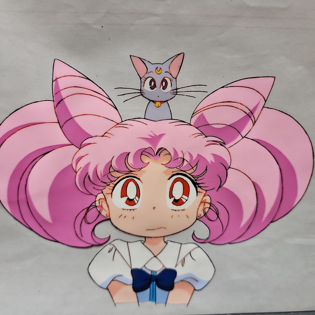 美少女戦士 セーラームーン ちびうさ+ダイアナ セル画 - メルカリ