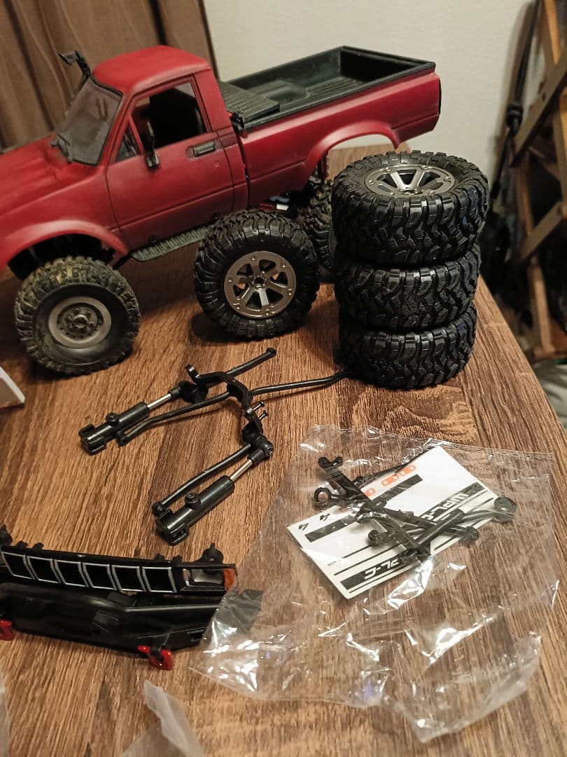 WPL JAPAN C24レッド ラジコン　 四駆