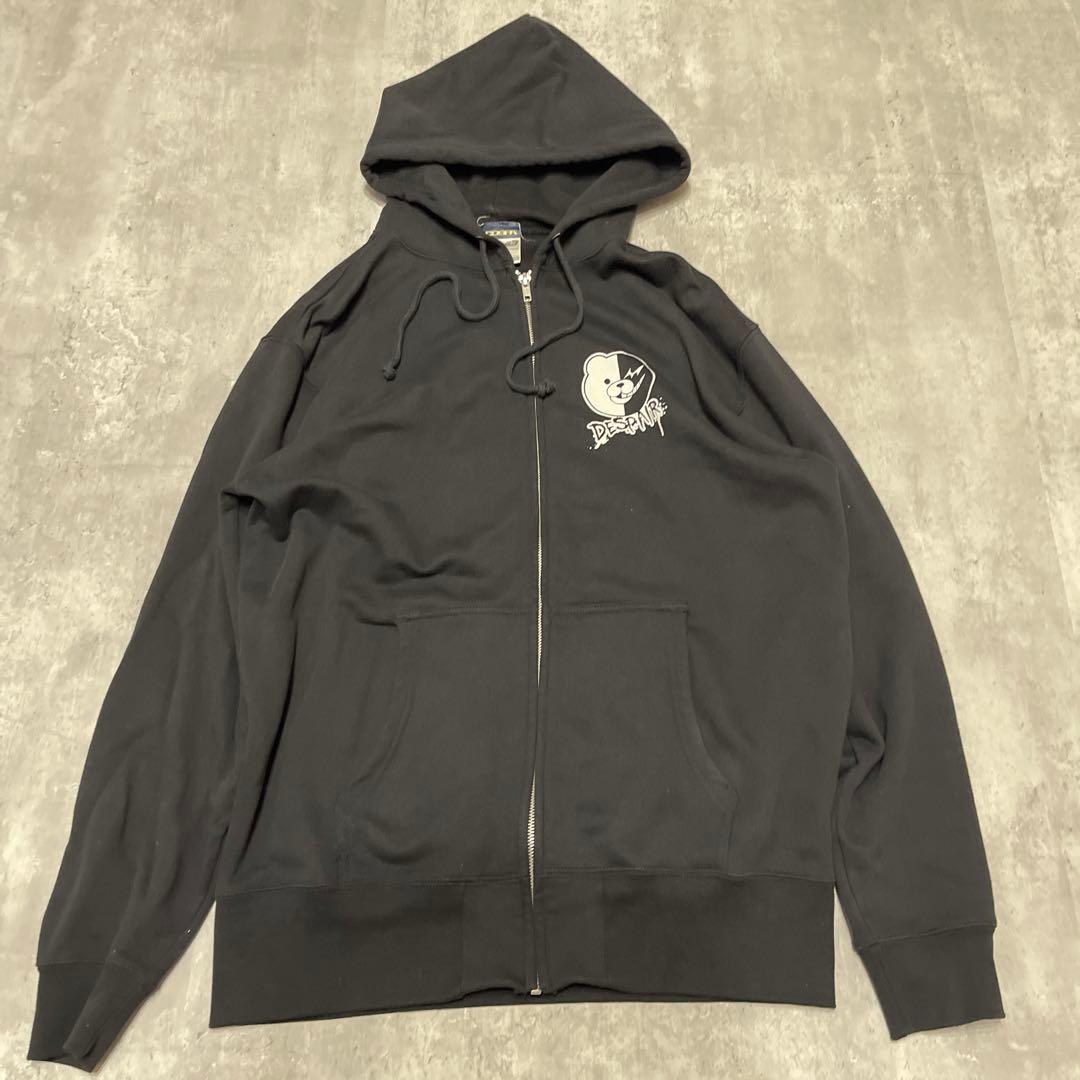 COSPA モノクマカレッジ ジップパーカー ダンガンロンパ 3 L - メルカリ